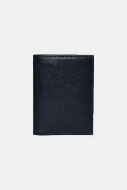 Analin Düz Deri Lacivert Erkek Kartvizit (1)