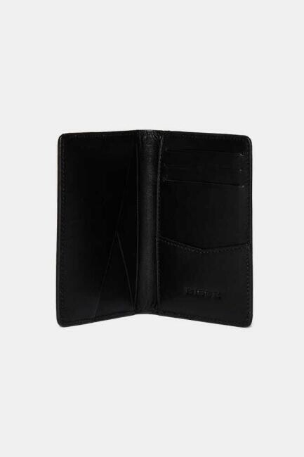 Analin Düz Deri Lacivert Erkek Kartvizit - 3