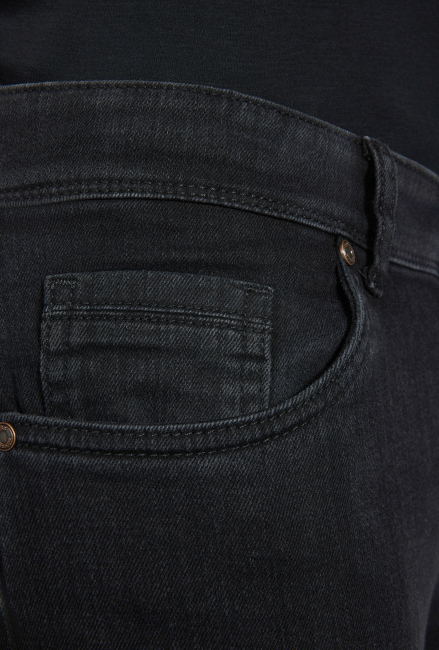 Antrasit Denim Pamuklu 5 Cepli Erkek Pantolon - 3