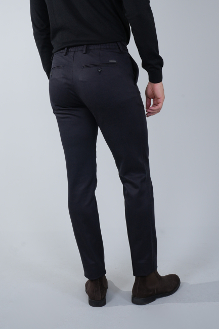 Antrasit Doğal Pamuk Lastikli Jagger Pantolon - 2