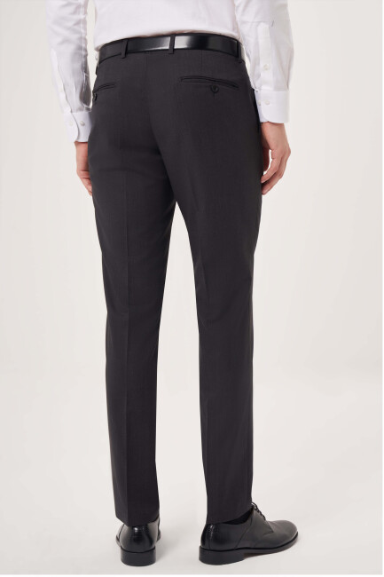 Antrasit Dokuma Klasik Erkek Pantolon (1)