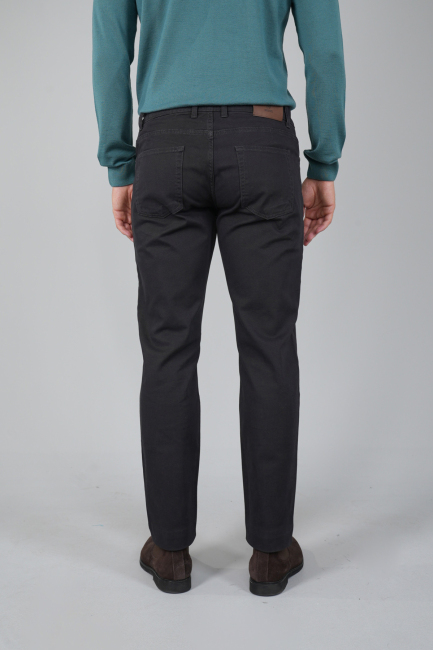 Antrasit Gabardin Pamuklu 5 Cepli Spor Pantolon - 2