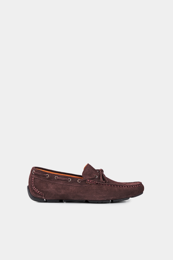 Erkek Süet Loafer Ayakkabı Kahve - 2
