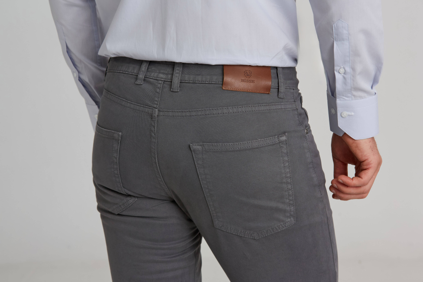 Regular Fit 5 Cepli Kahve Gabardin Spor Erkek Pantolon - 3
