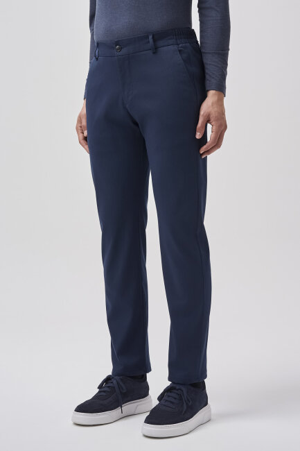 Bisse Studio Erkek 5 Cepli Jogger Spor Pantolon Lacivert (1)