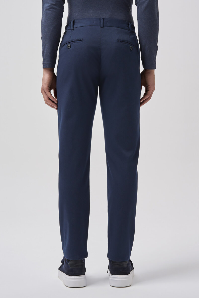 Bisse Studio Erkek 5 Cepli Jogger Spor Pantolon Lacivert - 3