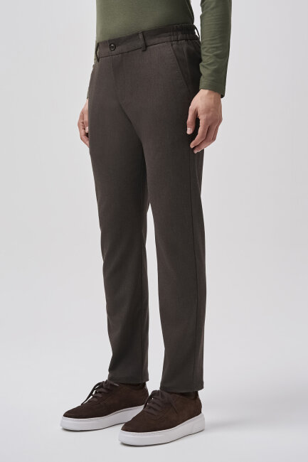 Bisse Studio Erkek Jogger Spor Pantolon Koyu Bordo (1)