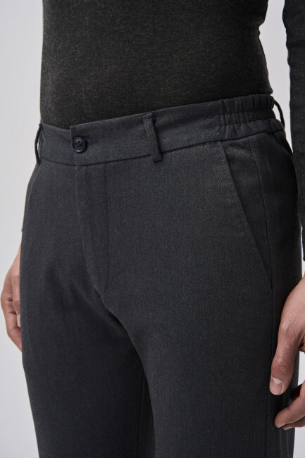 Bisse Studio Erkek Jogger Spor Pantolon Koyu Lacivert - 4