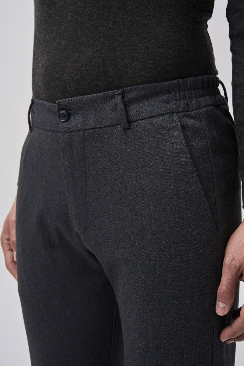 Bisse Studio Erkek Jogger Spor Pantolon Koyu Lacivert - 4