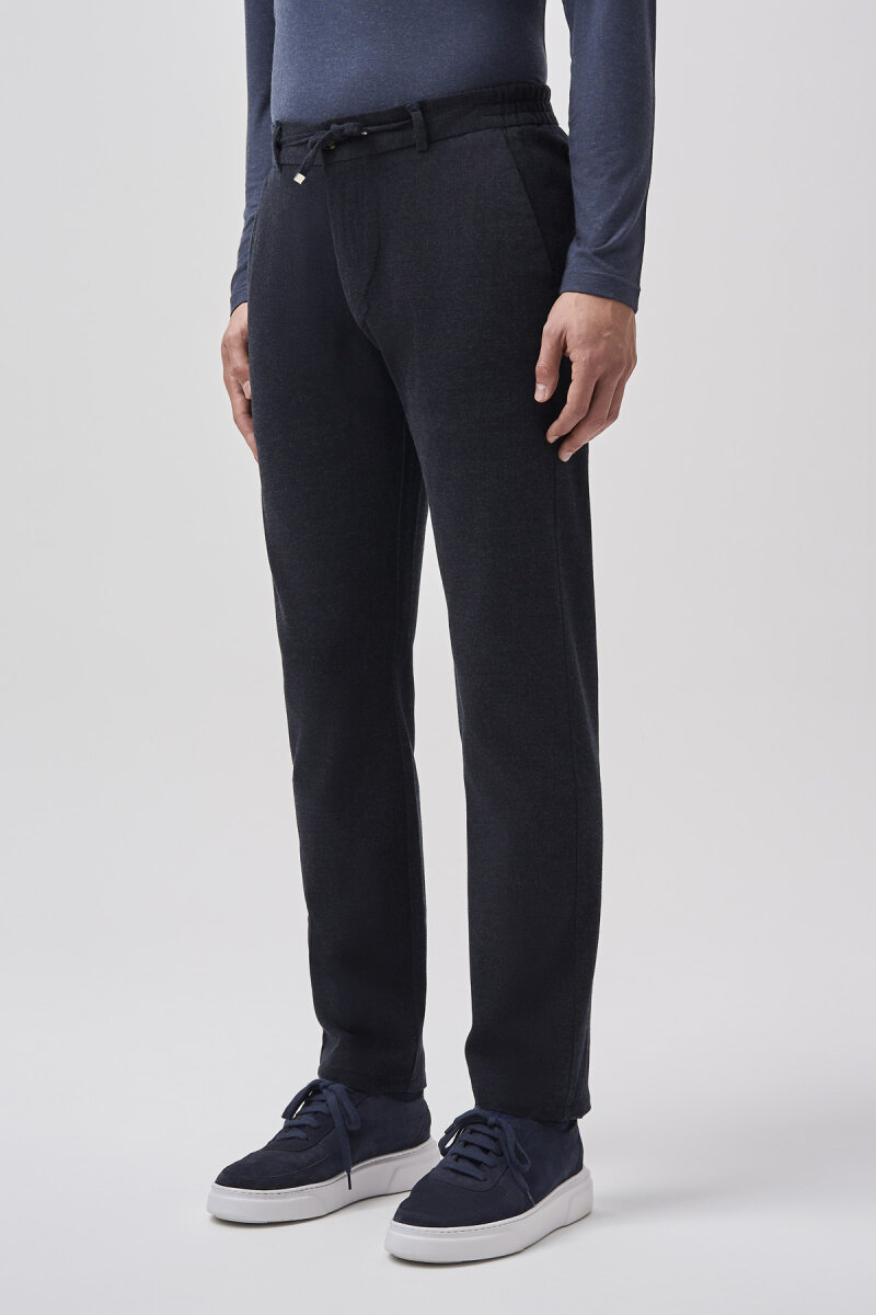 Bisse Studio Erkek Jogger Spor Pantolon Sıyah - 2