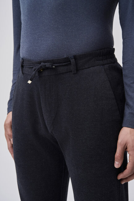 Bisse Studio Erkek Jogger Spor Pantolon Sıyah - 4