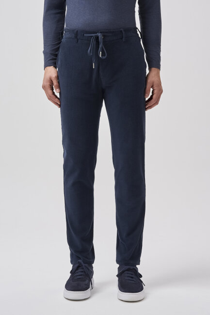 Bisse Studio Erkek Spor Kadife Pantolon Lacivert