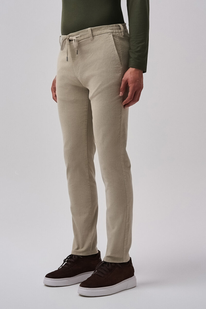 Bisse Studio Erkek Spor Kadife Pantolon Taş - 2