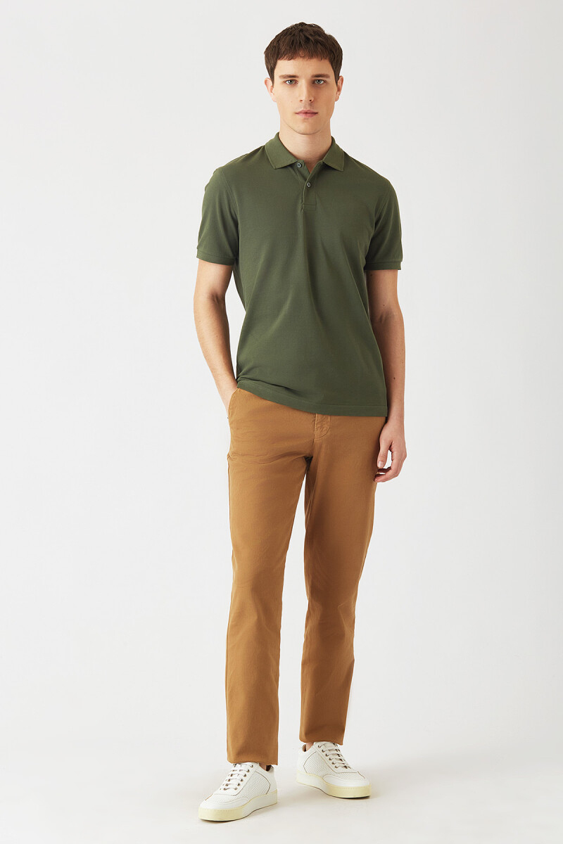 Camel Lastikli 4 Cepli Erkek Pantolon - 4