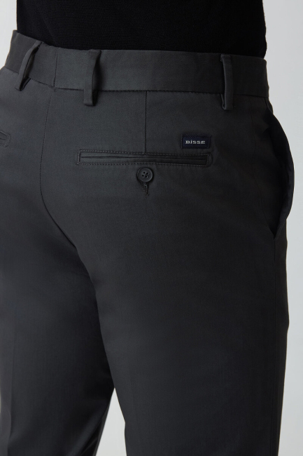 4 Cepli Füme Saten Spor Erkek Pantolon - 5