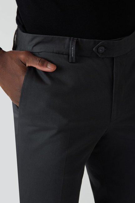 4 Cepli Füme Saten Spor Erkek Pantolon - 4