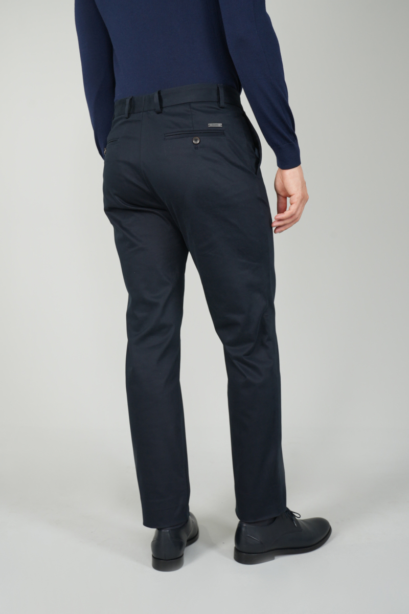 Erkek 4 Cepli Pamuk Lacivert Pantolon (1)