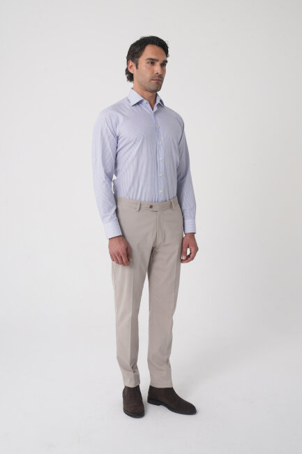 Erkek 4 Cepli Taş Klasik Pantolon - 3