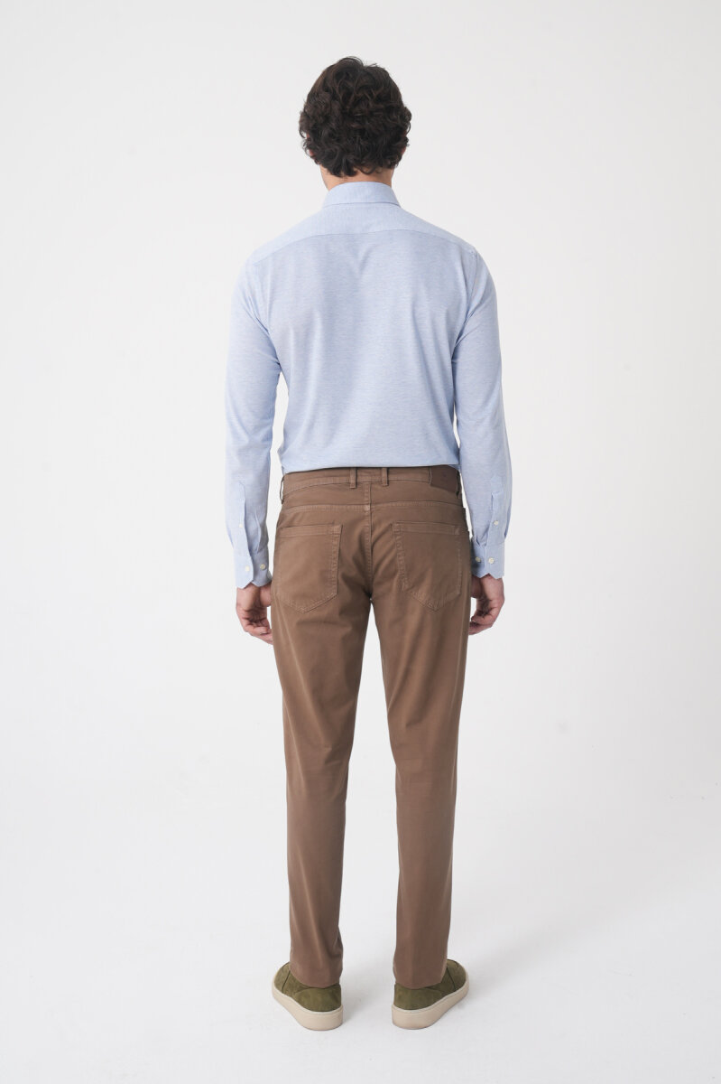 Erkek 5 Cepli Spor Pantolon Haki (1)