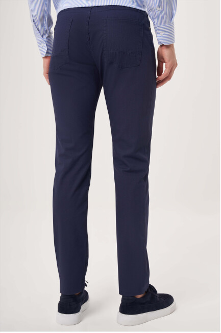5 Cepli Lacivert Spor Erkek Pantolon - 6