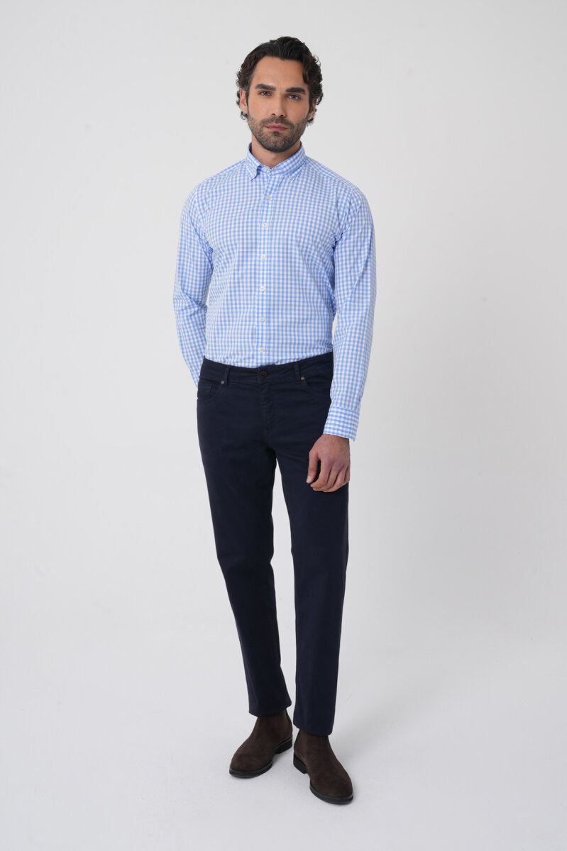 Erkek 5 Cepli Spor Pantolon Lacivert - 3