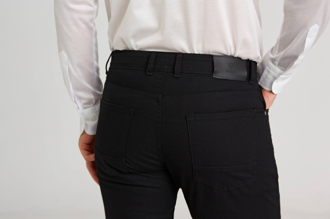 5 Cepli Siyah Spor Erkek Pantolon - 2