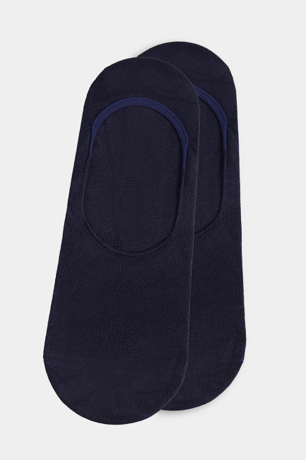 Erkek Bambu Suba Babet Lacivert Çorap 