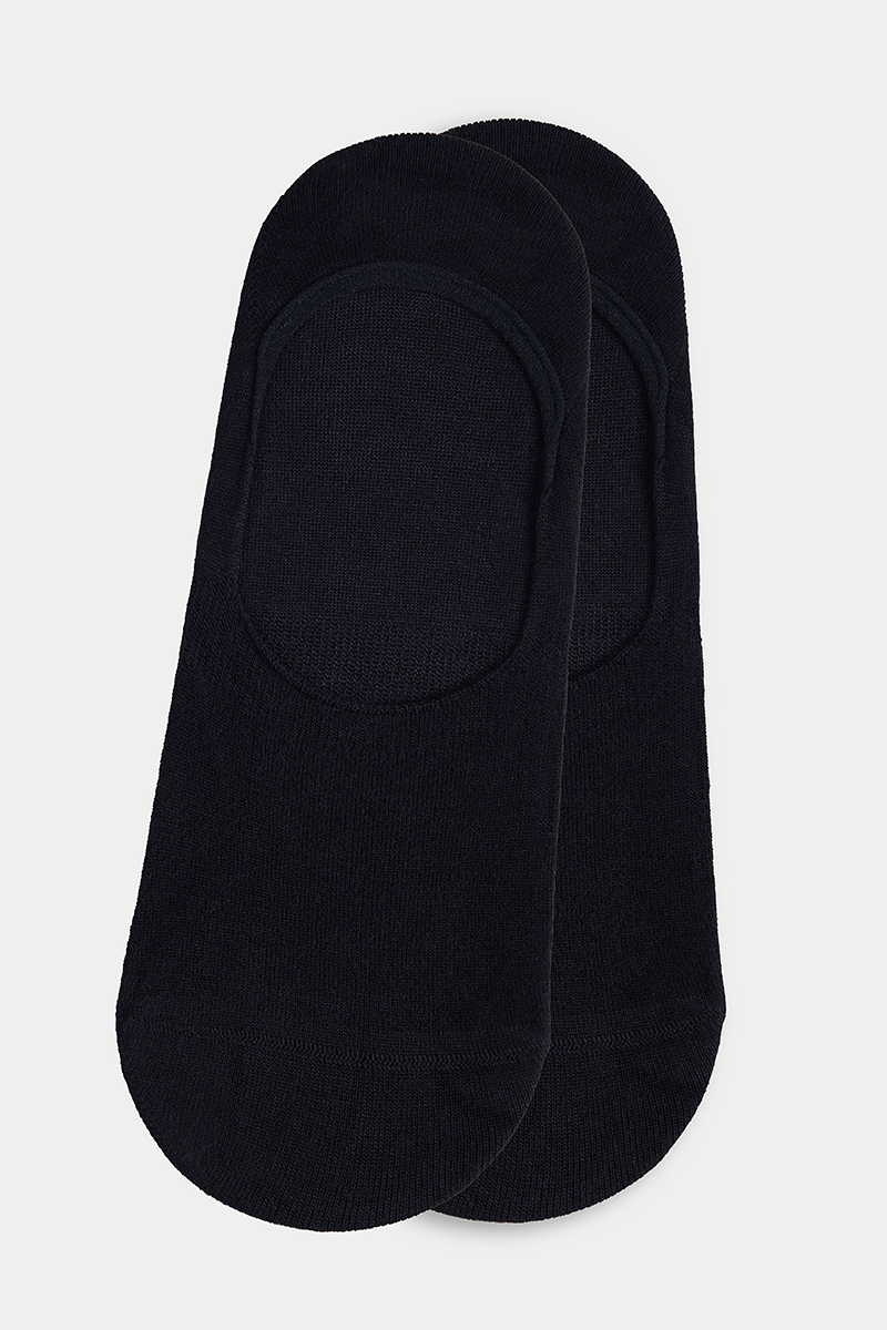 Erkek Bambu Suba Babet Siyah Çorap