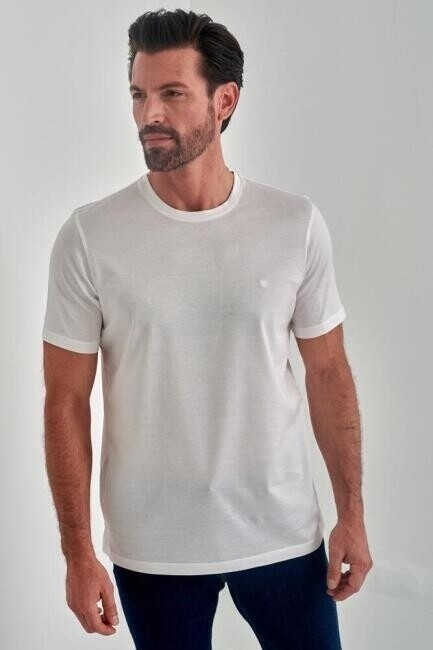 Bisse Erkek Bisiklet Yaka T-Shirt BEYAZ. 4 Bisse Erkek Bisiklet Yaka T-Shirt BEYAZ. 4