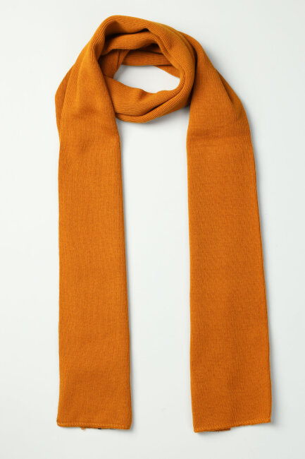 Erkek Hardal Akrilik Kaşkol Bere Seti - 4