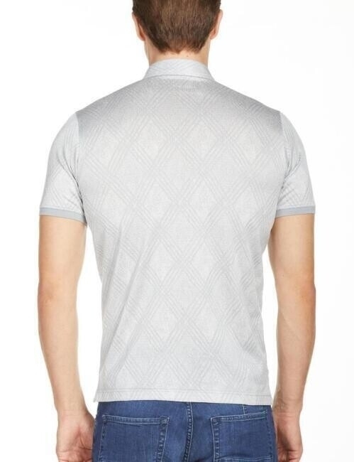 Bisse Erkek Merserize Jakarlı Gömlek Yaka T-Shirt GRİ. 7