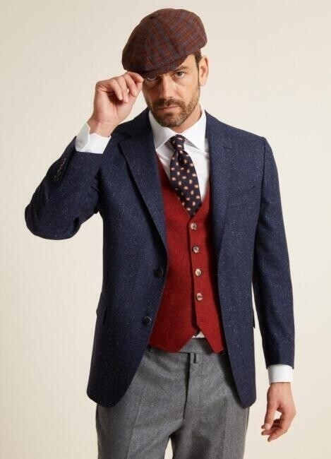 Bisse Erkek Klasik Fit 4 Drop Blazer Ceket LACİ. 4 Bisse Erkek Klasik Fit 4 Drop Blazer Ceket LACİ. 4