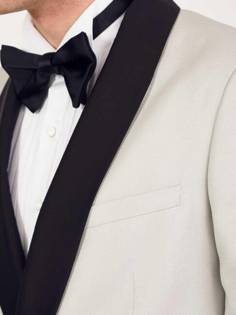 Erkek Kruvaze Slim Fit Drop 6 Smokin Takım - 3