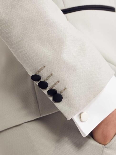 Erkek Kruvaze Slim Fit Drop 6 Smokin Takım - 5