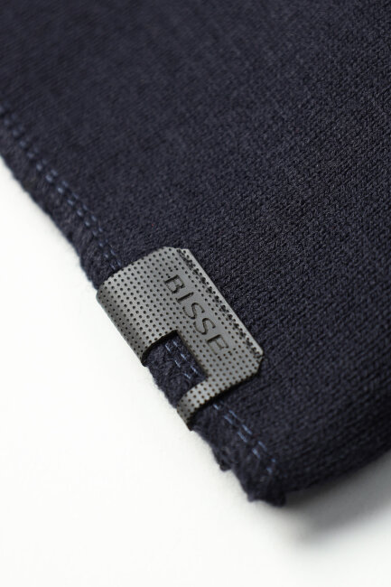 Erkek Lacivert Akrilik Kaşkol Bere Seti - 8