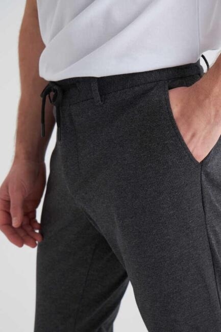 Bisse Erkek Örme Jogger Pantolon ANTRASIT. 3 Bisse Erkek Örme Jogger Pantolon ANTRASIT. 3