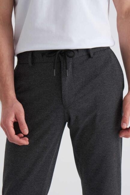 Bisse Erkek Örme Jogger Pantolon ANTRASIT. 4 Bisse Erkek Örme Jogger Pantolon ANTRASIT. 4