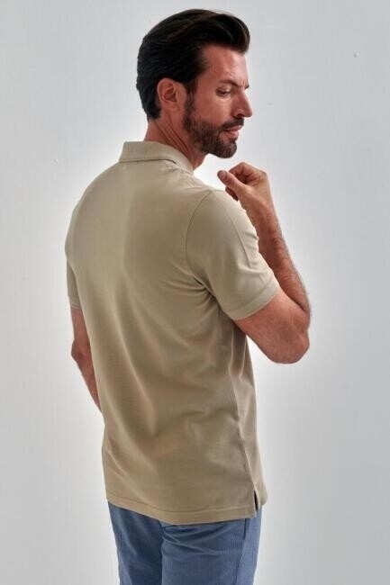 Bisse Erkek Petek Yakalı Basic Regular Fit T-Shirt TAS. 2 Bisse Erkek Petek Yakalı Basic Regular Fit T-Shirt TAS. 2