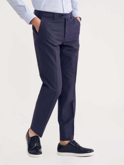 Bisse Men’s Platinum Classic Trousers LIGHT NAVY BLUE. 1 Bisse Men’s Platinum Classic Trousers LIGHT NAVY BLUE. 1