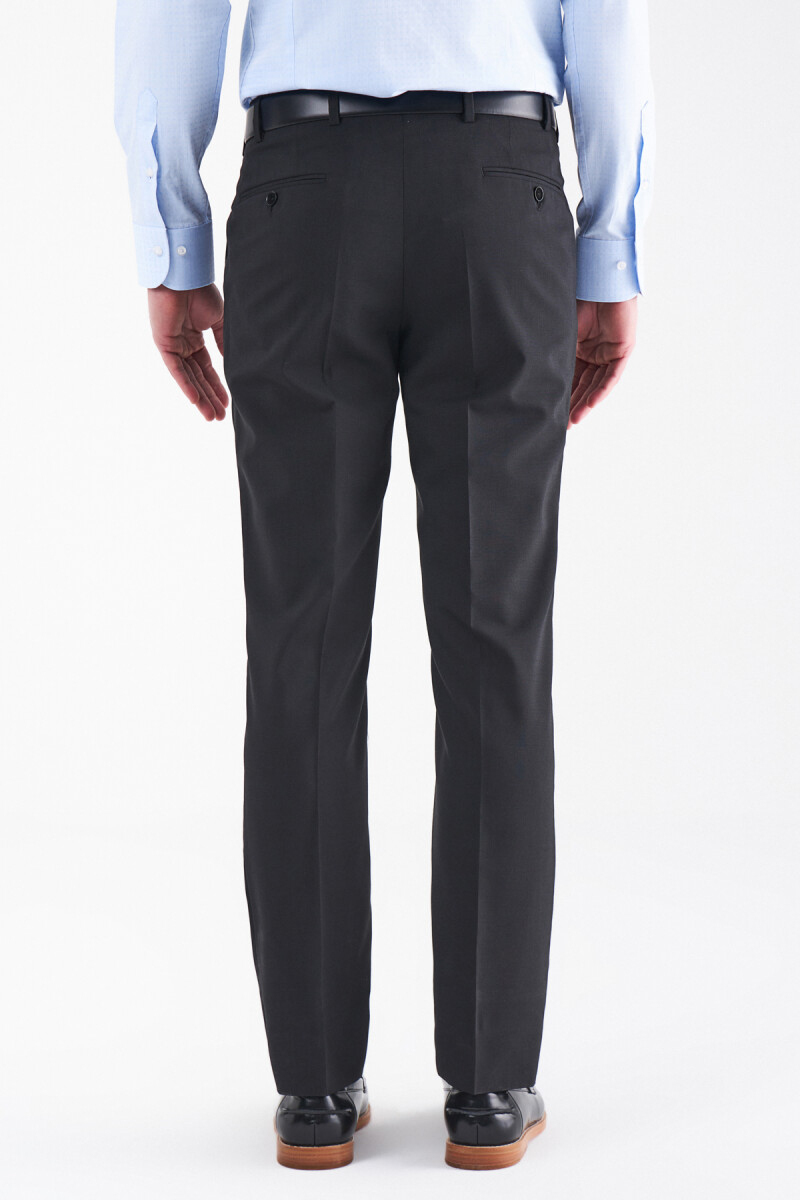 Erkek Platinum Klasik Pantolon Sıyah - Bisse