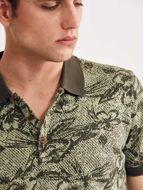 Bisse Men’s Polo T-Shirt BTS20Y20301 KHAKI. 4 Bisse Men’s Polo T-Shirt BTS20Y20301 KHAKI. 4