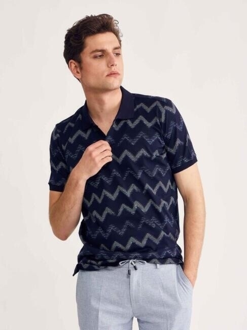 Bisse Erkek Merserize Biyeli Polo Yaka T-Shirt LACİ. 1 Bisse Erkek Merserize Biyeli Polo Yaka T-Shirt LACİ. 1