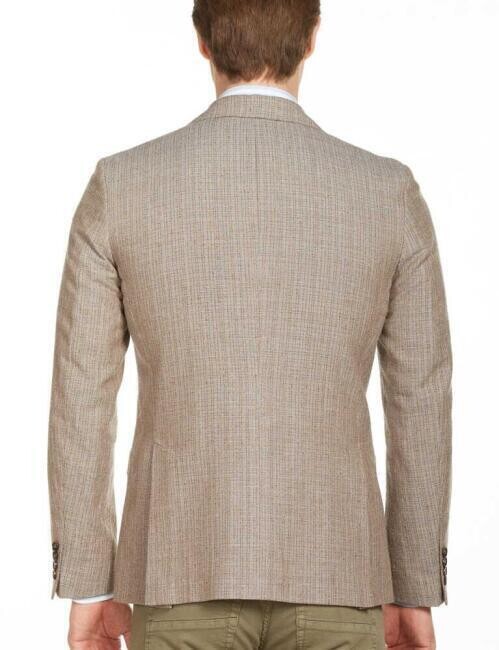 Bisse Erkek Regular Fit 4 Drop Platinum Blazer Ceket BEJ. 2 Bisse Erkek Regular Fit 4 Drop Platinum Blazer Ceket BEJ. 2