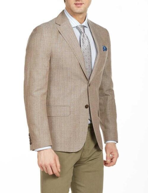 Bisse Erkek Regular Fit 4 Drop Platinum Blazer Ceket BEJ. 1 Bisse Erkek Regular Fit 4 Drop Platinum Blazer Ceket BEJ. 1