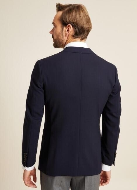 Erkek Regular Fit 6 Drop Blazer Ceket Lacivert - 2