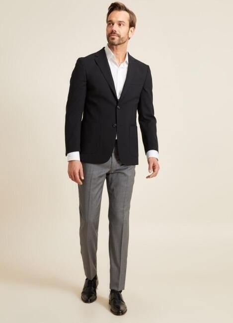 Bisse Erkek Regular Fit 6 Drop Blazer Ceket SIYAH. 6 Bisse Erkek Regular Fit 6 Drop Blazer Ceket SIYAH. 6