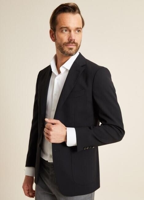 Bisse Erkek Regular Fit 6 Drop Blazer Ceket SIYAH. 5 Bisse Erkek Regular Fit 6 Drop Blazer Ceket SIYAH. 5
