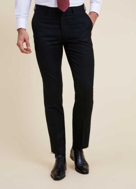 Bisse Erkek Regular Fit Düz Klasik Pantolon SIYAH. 3 Bisse Erkek Regular Fit Düz Klasik Pantolon SIYAH. 3