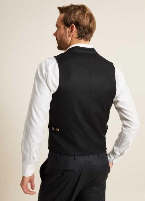 Bisse Erkek Regular Fit Platinum Düz Yelek SIYAH. 2 Bisse Erkek Regular Fit Platinum Düz Yelek SIYAH. 2
