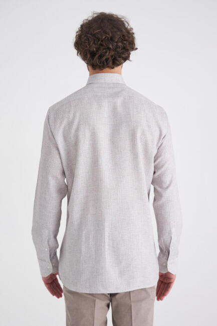 Bisse Men’s Regular Fit Long Sleeve Sport Shirt GREY. 2 Bisse Men’s Regular Fit Long Sleeve Sport Shirt GREY. 2
